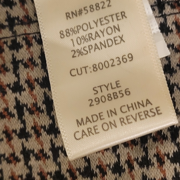 Max Studio Houndstooth Dress Size M - Picture 15 of 16